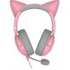 imageRazer Kraken Kitty V2 USB Wired Headset Chroma RGB Kitty Ears  Stream Reactive Lighting  HyperClear Cardioid Mic  40 mm Drivers  71 Surround Sound  Comfortable Ear Cushions  WhiteQuartz Pink