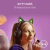 imageRazer Kraken Kitty V2 USB Wired Headset Chroma RGB Kitty Ears  Stream Reactive Lighting  HyperClear Cardioid Mic  40 mm Drivers  71 Surround Sound  Comfortable Ear Cushions  WhiteBlack