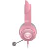 imageRazer Kraken Kitty V2 USB Wired Headset Chroma RGB Kitty Ears  Stream Reactive Lighting  HyperClear Cardioid Mic  40 mm Drivers  71 Surround Sound  Comfortable Ear Cushions  WhiteQuartz Pink