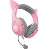 imageRazer Kraken Kitty V2 USB Wired Headset Chroma RGB Kitty Ears  Stream Reactive Lighting  HyperClear Cardioid Mic  40 mm Drivers  71 Surround Sound  Comfortable Ear Cushions  WhiteQuartz Pink