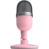 imageRazer Seiren Mini  USB Condenser Microphone for Streaming Compact with Supercardioid Polar Pattern Tiltable Stand Integrated Shock Absorber Quartz PinkPink