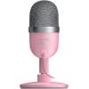 imageRazer Seiren Mini  USB Condenser Microphone for Streaming Compact with Supercardioid Polar Pattern Tiltable Stand Integrated Shock Absorber Quartz PinkPink