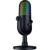 imageRazer Seiren V3 Chroma RGB USB Microphone Stream ampamp Game Reactive Lighting  TaptoMute Sensor  Condenser Mic  Digital Gain Limiter ampamp Shock Absorber  PC Discord OBS Studio XSplit  BlackBlack