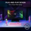imageRazer Seiren V3 Chroma RGB USB Microphone Stream ampamp Game Reactive Lighting  TaptoMute Sensor  Condenser Mic  Digital Gain Limiter ampamp Shock Absorber  PC Discord OBS Studio XSplit  BlackQuartz Pink