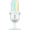 imageRazer Seiren V3 Chroma RGB USB Microphone Stream ampamp Game Reactive Lighting  TaptoMute Sensor  Condenser Mic  Digital Gain Limiter ampamp Shock Absorber  PC Discord OBS Studio XSplit  BlackWhite