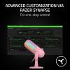 imageRazer Seiren V3 Chroma RGB USB Microphone Stream ampamp Game Reactive Lighting  TaptoMute Sensor  Condenser Mic  Digital Gain Limiter ampamp Shock Absorber  PC Discord OBS Studio XSplit  BlackQuartz Pink