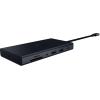 imageRazer USB C Dock 11Port Travel Charging Station for Windows Mac Laptop iPad Surface Chromebook Galaxy Tab Type C HDMI Ethernet MicroSD  4K 60 Hz Display  85 W Tablets  Mobile Fast Charge