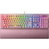 imageRazer BlackWidow V3 Mechanical Gaming Keyboard Green Mechanical Switches  Tactile ampamp Clicky  Chroma RGB Lighting  Compact Form Factor  Programmable Macro Functionality  QuartzQuartz Pink