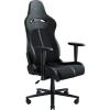 imageRazer Enki X Essential Gaming Chair AllDay Comfort  Builtin Lumbar Arch  Optimized Cushion Density  DualTextured EcoFriendly Synthetic Leather  Adjustable 152degree Recline  BlackBlack