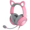 imageRazer Kraken Kitty V2 Pro Wired RGB Headset Interchangeable Ears Kitty Bear Bunny  Stream Reactive Lighting  Detachable HyperClear Cardioid Mic  50mm Drivers  71 Surround Sound  BlackQuartz Pink
