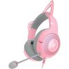 imageRazer Kraken Kitty V2 USB Wired Headset Chroma RGB Kitty Ears  Stream Reactive Lighting  HyperClear Cardioid Mic  40 mm Drivers  71 Surround Sound  Comfortable Ear Cushions  WhiteQuartz Pink