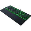 imageRazer Ornata V3 X Gaming Keyboard Low Profile Keys  Silent Membrane Switches  Spill Resistant  Chroma RGB Lighting  Ergonomic Wrist Rest  Snap Tap