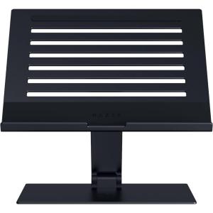 imageRazer Adjustable Laptop Stand Supports Phones Tablets Laptops Macbooks up to 18quot  Adjust Height and Tilt  Durable Aluminum Construction  Vented Design  Foldable for Storage ampamp Travel  BlackBlack