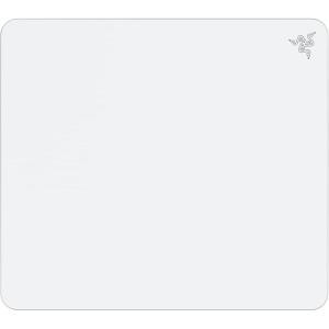 imageRazer Atlas Tempered Glass Gaming Mouse Mat UltraSmooth MicroEtched Surface  Dirt and ScratchResistant  AntiSlip Base  Quiet Mouse Movements  BlackWhite