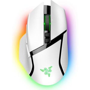 imageRazer Basilisk V3 Pro Customizable Wireless Gaming Mouse Fast Optical Switches Gen3  HyperScroll Tilt Wheel  Chroma RGB  11 Programmable Buttons  Focus Pro 30K Optical Sensor  WhiteWhite