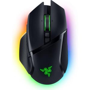 imageRazer Basilisk V3 Pro Customizable Wireless Gaming Mouse Fast Optical Switches Gen3  HyperScroll Tilt Wheel  Chroma RGB  11 Programmable Buttons  Focus Pro 30K Optical Sensor  WhiteClassic Black