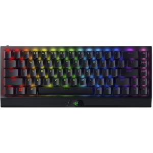 imageRazer BlackWidow V3 Mini HyperSpeed 65 Wireless Mechanical Gaming Keyboard Green Mechanical Switches Tactile ampamp Clicky  Doubleshot ABS Keycaps  Chroma RGB  Up to 200 Hr Battery  Snap TapBlackWidow V3 Mini