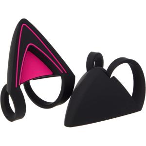 imageRazer Kitty Ears for Kraken Headsets Compatible with Kraken 2019 Kraken TE Headsets  Adjustable Strraps  Water Resistant Construction  GreenNeon Purple