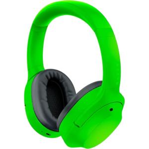 imageRazer Opus X Wireless Low Latency Headset Active Noise Cancellation ANC  Bluetooth 5060ms Low Latency  CustomedTuned 40mm Drivers  Builtin Microphones  QuartzRazer Green