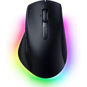 imageRazer Pro Click V2 Vertical Wireless Mouse 6 Button Ergonomic Design  One Click AI Prompt  Supports Windows ampamp Mac  Multi Device Connectivity via 24GHz Bluetooth or USB C Wired Mode  Chroma RGBPro Click V2
