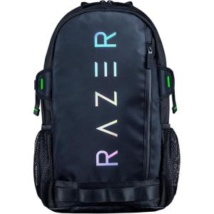 imageRazer Rogue v3 18quot Gaming Laptop Backpack Travel Carry On Computer Bag  Tear and Water Resistant  Mesh Side Pocket  Fits 18 inch Notebook  BlackChromatic