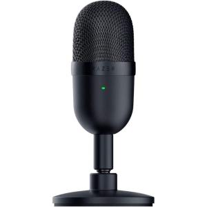 imageRazer Seiren Mini USB Condenser Microphone for Streaming and Gaming on PC  Professional Recording Quality  Precise Supercardioid Pickup Pattern  Tilting Stand  Shock Resistant  Classic BlackClassic Black