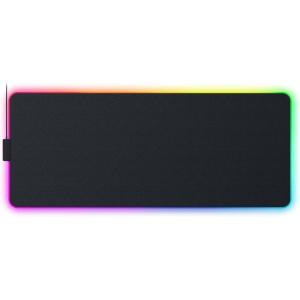 imageRazer Strider Hybrid Mouse Mat with a Soft Base ampamp Smooth Glide Firm Gliding Surface  AntiSlip Base  Rollable ampamp Portable  AntiFraying Stitched Edges  WaterResistant  LargeChroma