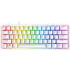 imageRazer Huntsman Mini 60 Gaming Keyboard Linear Optical Switches  Rapid Trigger Mode  Chroma RGB Lighting  PBT Keycaps  Onboard Memory  Snap Tap  Mercury White