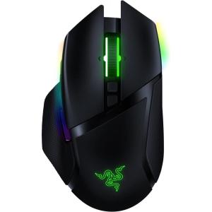 imageRazer Basilisk Ultimate HyperSpeed Wireless Gaming Mouse Fastest Gaming Mouse Switch  20K DPI Optical Sensor  Chroma RGB Lighting  11 Programmable Buttons  100 Hr Battery  Classic BlackMouse