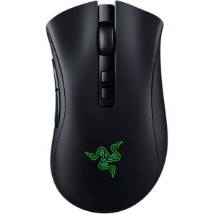 imageRazer DeathAdder V2 Pro Wireless Gaming Mouse 20K DPI Optical Sensor  2nd Gen Faster Optical Switch  Chroma RGB Lighting  Up to 120hrs Battery Life  8 Programmable Buttons  Classic Black