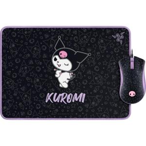 imageRazer DeathAdder Essential Gaming Mouse and Goliathus Soft Gaming Mouse Mat Bundle Kuromi Edition