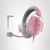 imageRazer BlackShark V2 X Gaming Headset Special Edition  50mm Drivers  Cardioid Mic  Comfortable Noise Isolating Earcups  for PC Mac PS5 Xbox One Nintendo Switch via 35mm Audio Jack  WhiteQuartz Pink