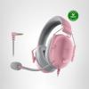 imageRazer BlackShark V2 X Gaming Headset Special Edition  50mm Drivers  Cardioid Mic  Comfortable Noise Isolating Earcups  for PC Mac PS5 Xbox One Nintendo Switch via 35mm Audio Jack  WhiteQuartz Pink