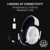 imageRazer BlackShark V3 Wireless Gaming Headset for Xbox 50mm Drivers  Super Wideband Mic  24 GHz Bluetooth USB  Works with PC Mac PS5 Nintendo Switch Smartphone  Long Battery Life  WhiteWhite