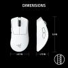 imageRazer DeathAdder V4 Pro Wireless Gaming Mouse 57g Lightweight  8000Hz Polling Rate  Optical Scroll Wheel  Optical Switches Gen4  Focus Pro 45K Sensor Gen2  Up to 150 Hr Battery  Niko EditionWhite