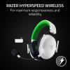 imageRazer BlackShark V3 X HyperSpeed Wireless Gaming Headset for Xbox 50mm Drivers  Cardioid Mic  24 GHz Bluetooth  Works with PC Mac Nintendo Switch Smartphone  Long Battery Life  White