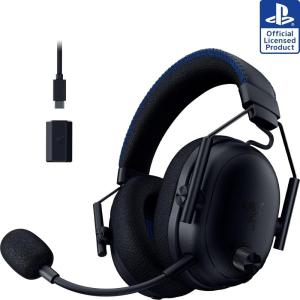 imageRazer BlackShark V3 Pro Wireless ANC Gaming Headset for PC Full Band Mic  50mm Driver  24 GHz Bluetooth USB 35mm  Works with PC Mac PS5 Nintendo Switch  Long Battery Life  Niko EditionBlack