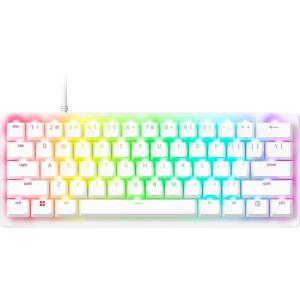 imageRazer Huntsman V3 Pro TKL 8KHz Esports Gaming Keyboard Analog Optical Switches Gen 28000 Hz Polling Snap Tap  Rapid Trigger  Adjustable Actuation  Media Controls  Niko EditionWhite
