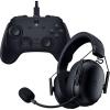 imageRazer PC Bundle Wolverine V3 Tournament Edition 8K Wired Gaming Controller  BlackShark V3 X HyperSpeed Wireless Gaming Headset Black