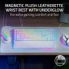 imageRazer BlackWidow V4 Pro Wired Mechanical Gaming Keyboard Green Switches Tactile amp Clicky  Doubleshot ABS Keycaps  Command Dial  8 Dedicated Macro Keys  Chroma RGB  Magnetic Wrist Rest  White