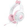 imageRazer Kraken Kitty V2 USB Wired Headset Hello Kitty Ears  Chroma RGB Stream Reactive Lighting HyperClear Cardioid Mic 71 Surround Sound Triforce 40mm Drivers  Hello Kitty Edition