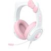 imageRazer Kraken Kitty V2 USB Wired Headset Hello Kitty Ears  Chroma RGB Stream Reactive Lighting HyperClear Cardioid Mic 71 Surround Sound Triforce 40mm Drivers  Hello Kitty Edition