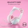imageRazer Kraken Kitty V2 USB Wired Headset Hello Kitty Ears  Chroma RGB Stream Reactive Lighting HyperClear Cardioid Mic 71 Surround Sound Triforce 40mm Drivers  Hello Kitty Edition
