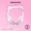 imageRazer Kraken Kitty V2 USB Wired Headset Hello Kitty Ears  Chroma RGB Stream Reactive Lighting HyperClear Cardioid Mic 71 Surround Sound Triforce 40mm Drivers  Hello Kitty Edition