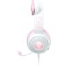 imageRazer Kraken Kitty V2 USB Wired Headset Hello Kitty Ears  Chroma RGB Stream Reactive Lighting HyperClear Cardioid Mic 71 Surround Sound Triforce 40mm Drivers  Hello Kitty Edition