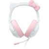 imageRazer Kraken Kitty V2 USB Wired Headset Hello Kitty Ears  Chroma RGB Stream Reactive Lighting HyperClear Cardioid Mic 71 Surround Sound Triforce 40mm Drivers  Hello Kitty Edition