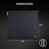 imageRazer Gigantus V2 Pro Soft Esports Gaming Mouse Pad Max Control  UltraHigh Friction Cloth Surface Tracking Accuracy GlideCore Foam Anti Slip Base LowProfile Stiched Edges  LargeControl