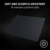 imageRazer Atlas Pro Tempered Glass Gaming Mouse Mat  UltraThin 19mm Dirt and Scratch Resistant UltraSmooth LowFriction Surface Optimized for Optical Sensors AntiSlip Base  Black