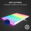imageRazer Firefly V2 Pro Fully Illuminated RGB Gaming Mouse Mat Backlit Design  15 Zone Chroma Lighting  USB 20 Port  Detachable USB Type C Cable  Micro Textured Surface  Anti Slip BaseWhite