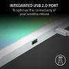 imageRazer Firefly V2 Pro Fully Illuminated RGB Gaming Mouse Mat Backlit Design  15 Zone Chroma Lighting  USB 20 Port  Detachable USB Type C Cable  Micro Textured Surface  Anti Slip BaseWhite